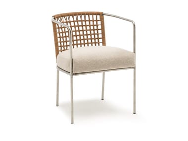 MINI CAF? - Steel chair with armrests (Request Info).