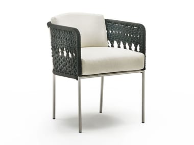 MINI TOMBOLO - Garden chair with armrests (Request Info).