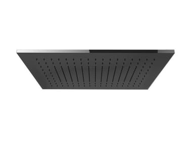 MINIMALI - Ceiling mounted square rain shower by Gessi