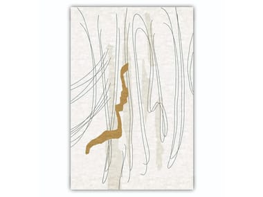 MIRO - Handmade rectangular bamboo silk rug (Request Info).