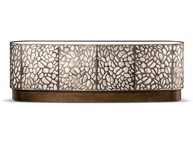 MIRTO - Wooden sideboard with doors by Cantori