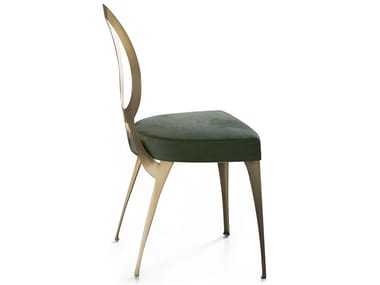 MISS - Iron chair with integrated cushion by Cantori