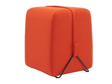 MOBIDEC - Rectangular fabric pouf (Request Info).