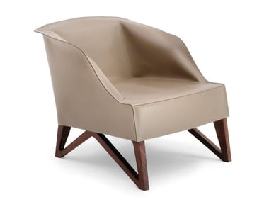 MOBIUS - Leather armchair (Request Info).