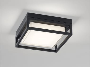 MONTUR SQL - LED opal glass wall light (Request Info).