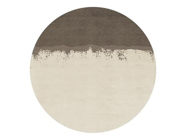 MOONSHADOW - Handmade round custom rug (Request Info).