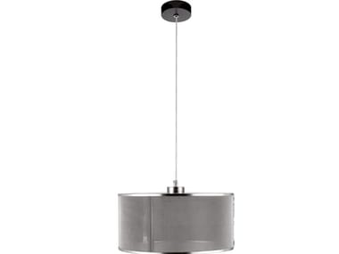 MOOVE MONO - LED suspension lamp with metal mesh lampshade (Request Info).