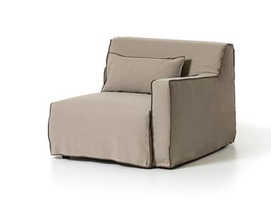 MORE 04 L/R - Corner modular fabric armchair (Request Info).