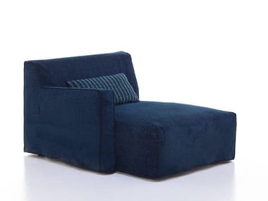 MORE 20 L / R - Upholstered fabric day bed with removable cover (Request Info).