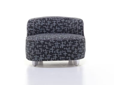 MORE 25 P - Fabric armchair with armrests (Request Info).