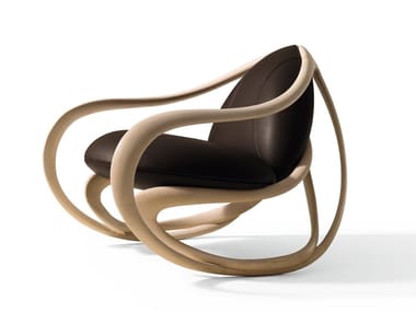 MOVE - Rocking armchair with armrests (Request Info).