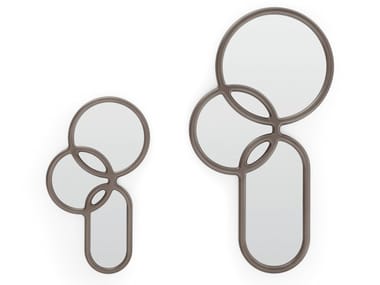 MULTITUDE - Framed wall-mounted mirror (Request Info).