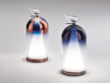 MUNETTA & MARTINA - LED cordless glass table lamp (Request Info).