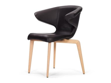 MUNICH - Upholstered chair with armrests (Request Info).