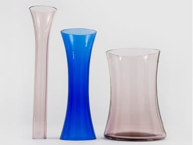 MURANO D - Set of Murano blown glass vases (Request Info).