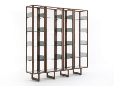 MYRIA - Open modular wooden bookcase (Request Info).