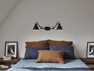 N¡Æ204 DOUBLE - Adjustable steel wall lamp (Request Info).