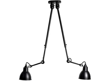 N¡Æ302 DOUBLE - Adjustable steel ceiling lamp (Request Info).