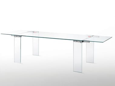 NAKED - Extending rectangular crystal table (Request Info).