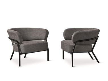 NAN? - Fabric armchair with armrests (Request Info).