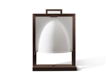 NAO - Wood and glass table lamp (Request Info).