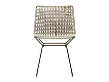 NEIL TWIST - Sled base rope garden chair (Request Info).