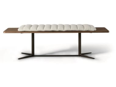 NELSON - Walnut bench (Request Info).