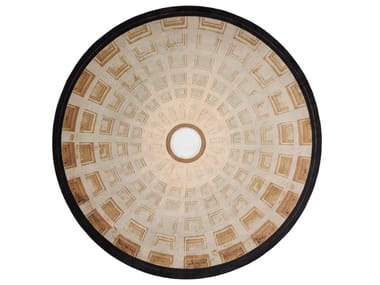NEW SACRESTY DOME - Round velvet rug (Request Info).