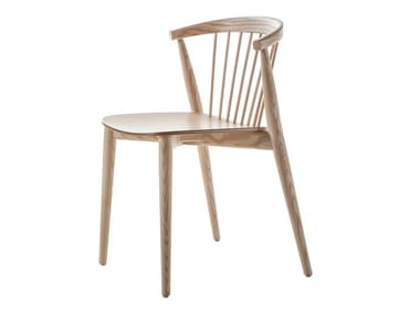 NEWOOD - Stackable ash chair (Request Info).