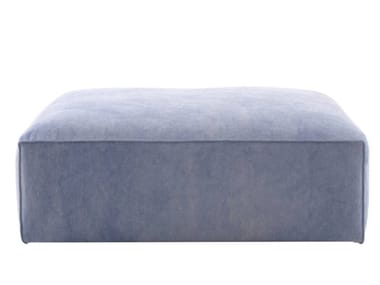 NILS - Rectangular fabric pouf with removable lining (Request Info).
