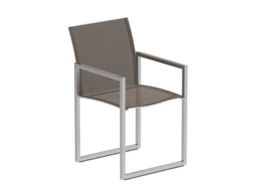 NINIX - Sled base Batyline¢ç garden chair (Request Info).