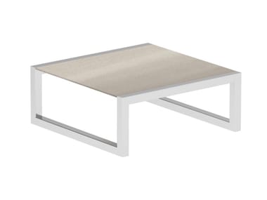 NINIX - Low square garden side table (Request Info).