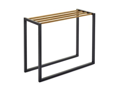 NINIX - Standing stainless steel towel rack (Request Info).