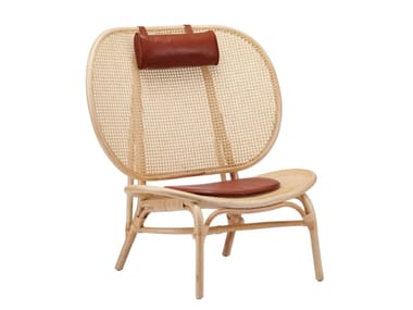 NOMAD - Bamboo armchair with headrest (Request Info).