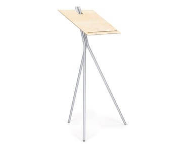 NOTOS STANDING DESK - Steel and wood Lectern (Request Info).