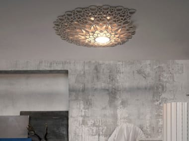 NOTREDAME - LED cultured marble ceiling light (Request Info).
