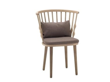 NUB SO1434 - Beech chair with integrated cushion (Request Info).