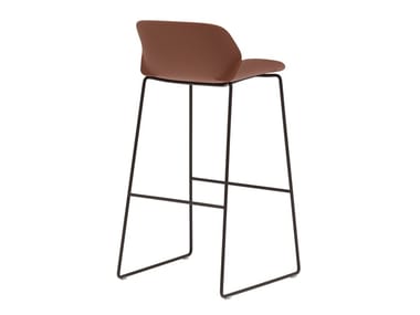 NUEZ Outdoor BQ2893 - High garden stool with footrest (Request Info).