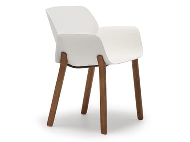 NUEZ SO2770 - Technopolymer chair with armrests (Request Info).