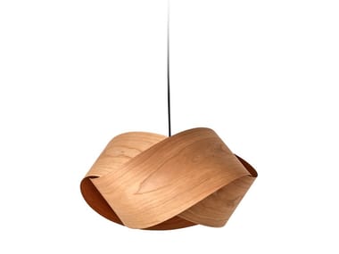 NUT - Handmade wood veneer pendant lamp (Request Info).