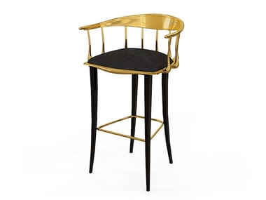 N¨¬11 - Barstool with integrated cushion by Boca do Lobo