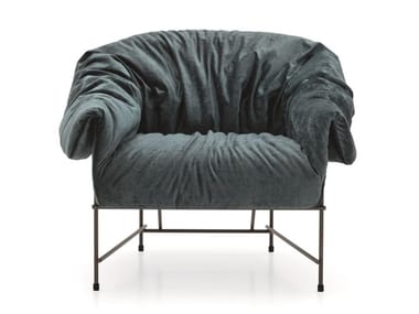 OCTAVIA - Fabric armchair with armrests (Request Info).