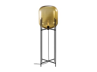 ODA BIG - Blown glass floor lamp (Request Info).