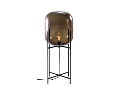 ODA IN BETWEEN - LED blown glass floor lamp (Request Info).