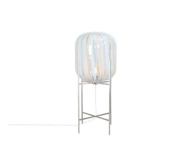 ODA STRIPES IN BETWEEN - Blown glass floor lamp (Request Info).