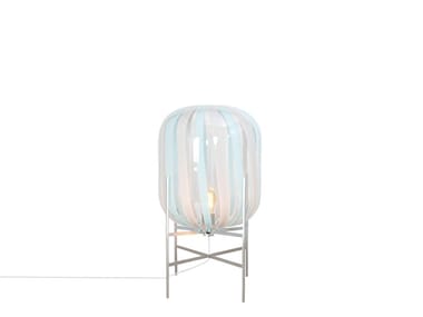 ODA STRIPES - Blown glass floor lamp (Request Info).