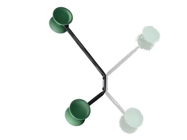 OFFICINA - Wall-mounted iron coat rack (Request Info).
