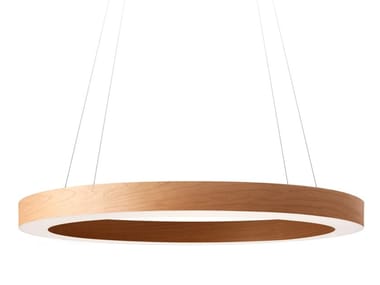 OH! LINE - Handmade wood veneer pendant lamp (Request Info).