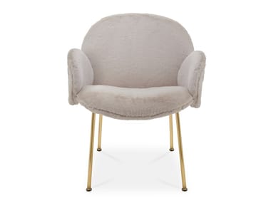 OLA - Fabric easy chair with removable cover with armrests (Request Info).