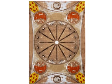 OLD SACRESTY - Rectangular velvet rug (Request Info).